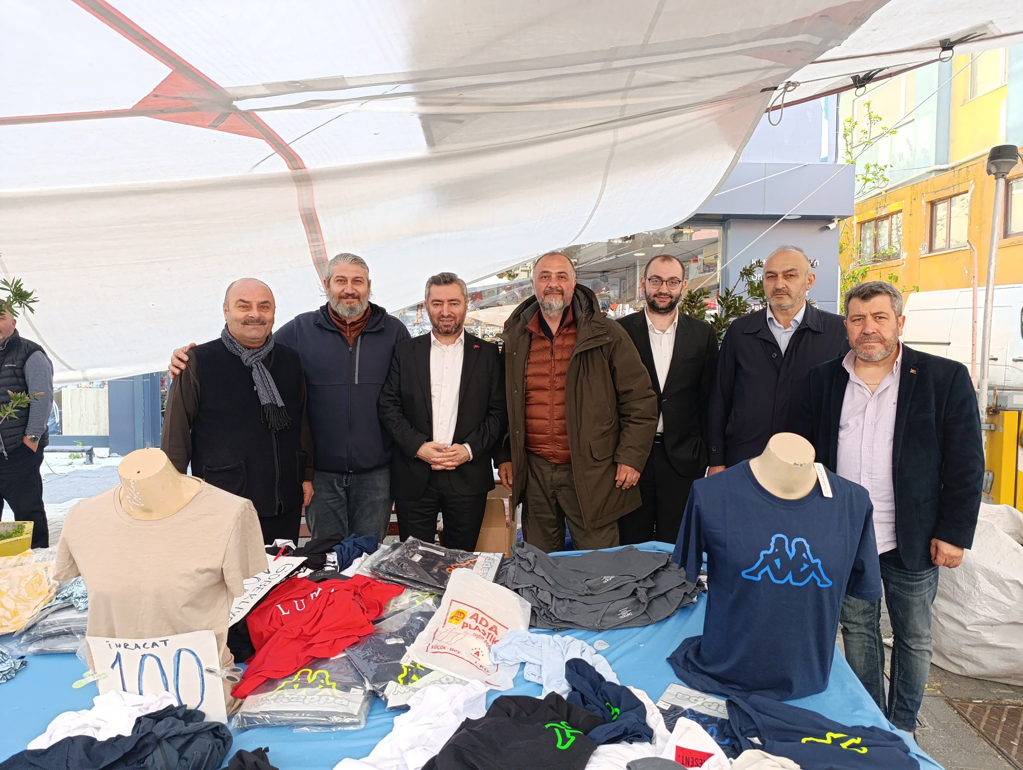 Erkan Yıldırım’dan Mecidiyeköy Semt Pazarı’na Esnaf Ziyareti