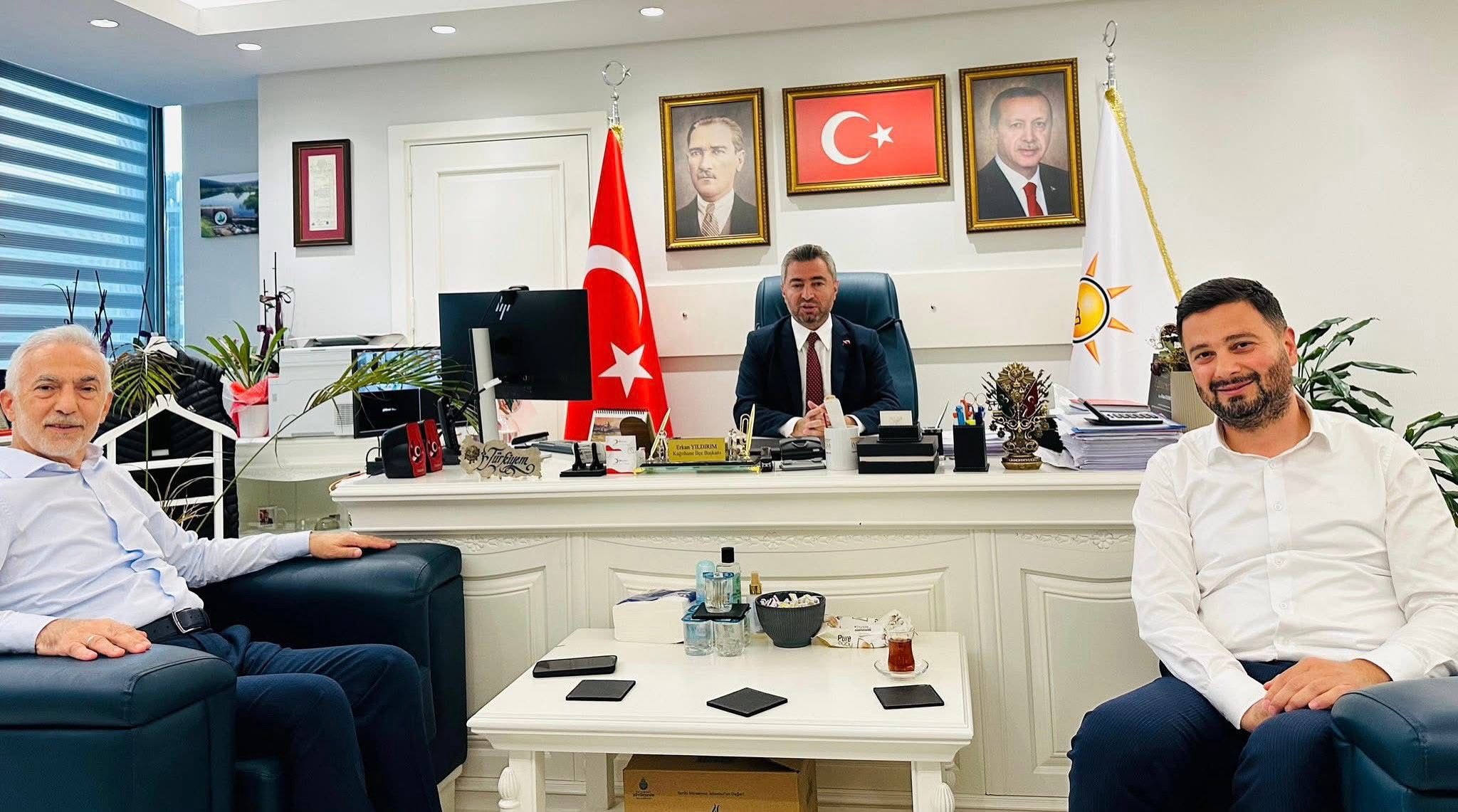 AK PARTİ’NİN 24. KURULUŞ YIL DÖNÜMÜNDE ANLAMLI ZİYARET