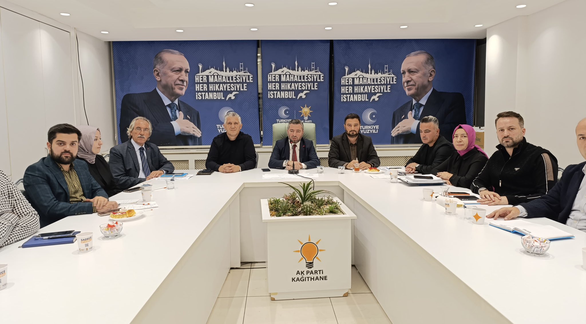 HAFTALIK YÖNETİM KURULU TOPLANTISI YAPILDI