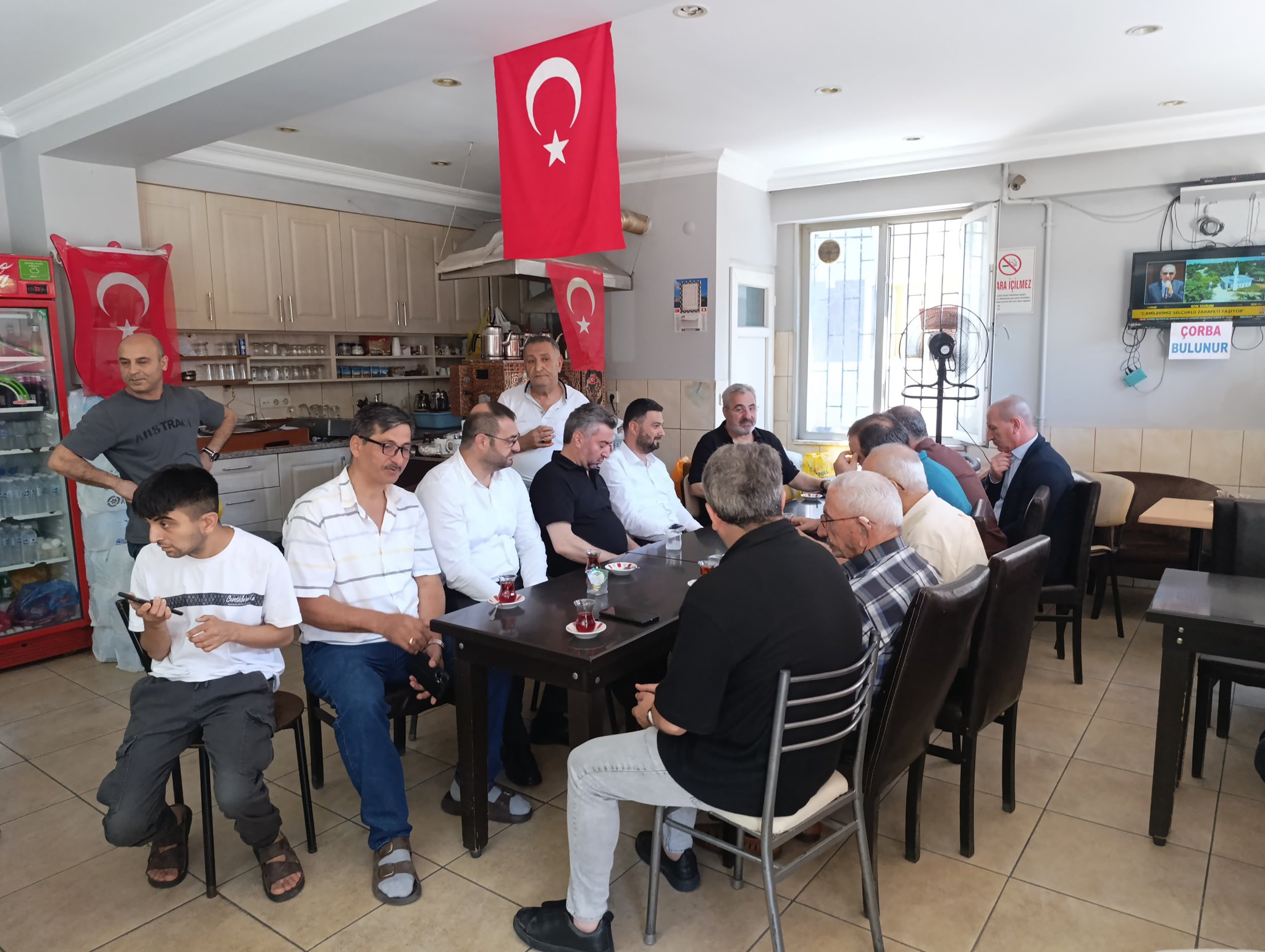 CENGİZ TOPEL CAMİİ’NDE VATANDAŞLARLA HASBİHAL