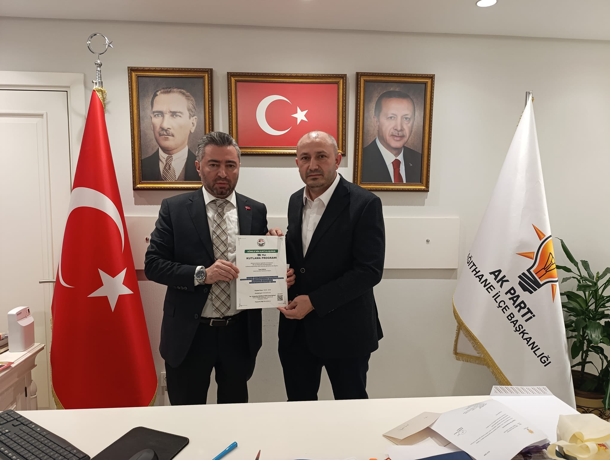 İZZET YAYLA’DAN DAVET ZİYARETİ