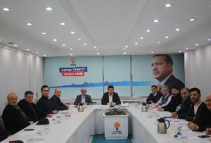 Haftalık mahalle  başkanlarıyla toplantimiz