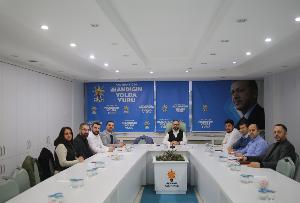 Haftalık olağan Yönetim kurulu toplantısına katıldık