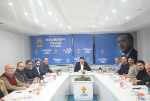 Haftalik Olağan Mahalle Başkanları Toplantımız gerçekleştik