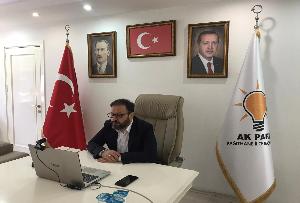 3 kademe yönetimimizle Video konferans ile Bayramlasma