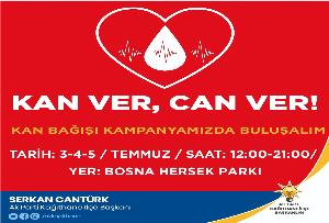 Haydi Kâğıthane Kan Bağışına 