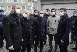 Hamidiye Mahallemizde çöken istinat duvarıyla ilgili yerinde inceleme